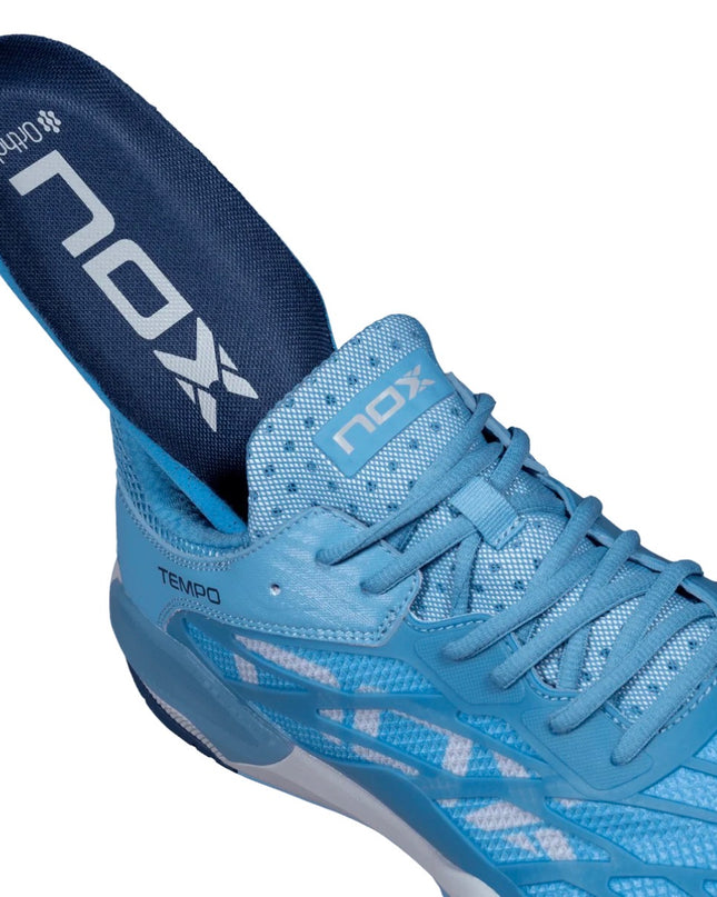 Zapatillas de Pickleball NOX LUX TEMPO – Niagara/Insignia Blue 2026