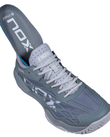 Zapatillas de Pickleball NOX LUX TEMPO – Ultimate Grey/White 2026