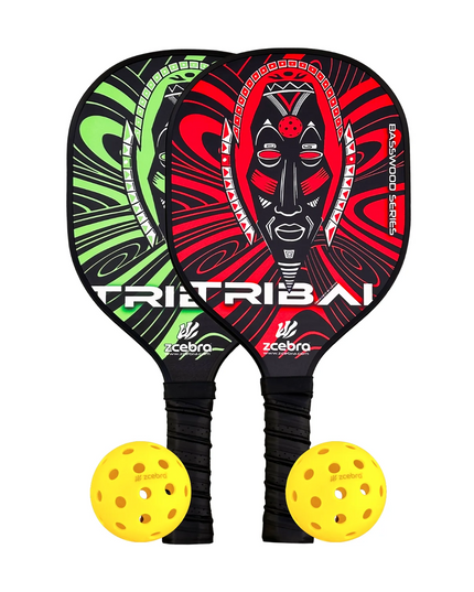 SET DE PICKLEBALL 2 PALAS 2 BOLAS