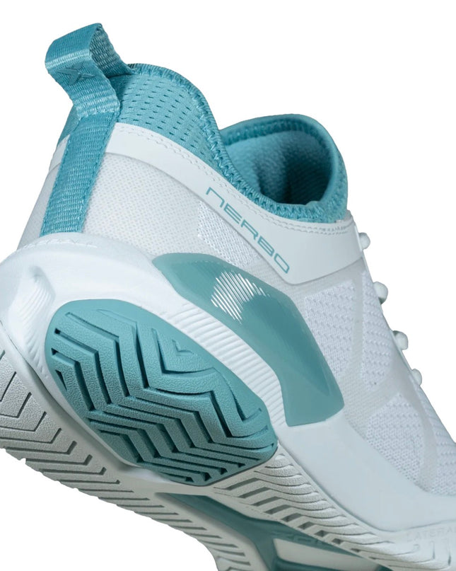 Zapatillas de Pickleball NOX LUX NERBO – Morning Mist/Turquoise 2026
