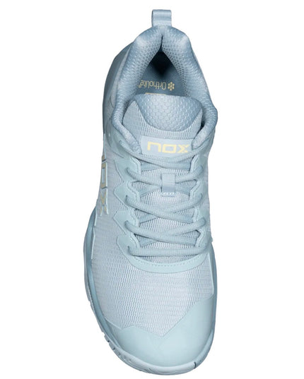 Zapatillas de Pickleball NOX LUX HEXA – Sky Blue/Grey Mist 2026