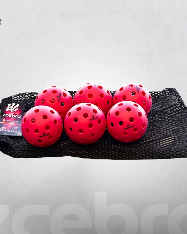 PACK DE 6 BOLAS FLAMINGO EDITION