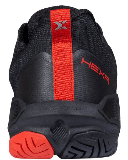 Zapatillas de Pickleball NOX LUX HEXA – Black/Molten Lava 2026