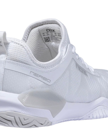 Zapatillas de Pickleball NOX LUX NERBO – White/Lunar Rock 2026