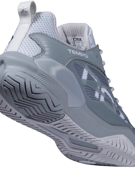 Zapatillas de Pickleball NOX LUX TEMPO – Ultimate Grey/White 2026