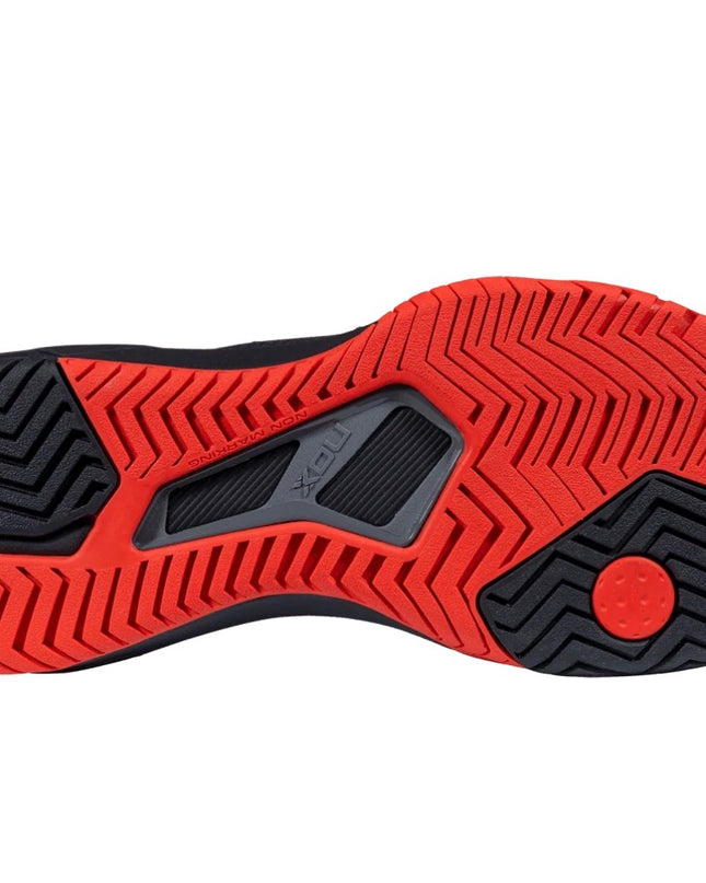 Zapatillas de Pickleball NOX LUX HEXA – Black/Molten Lava 2026