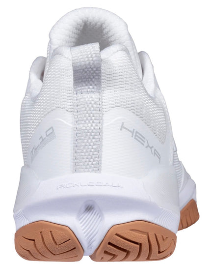 Zapatillas de Pickleball NOX LUX HEXA – White/Gum Rubber 2026