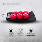 PACK DE 6 BOLAS FLAMINGO EDITION