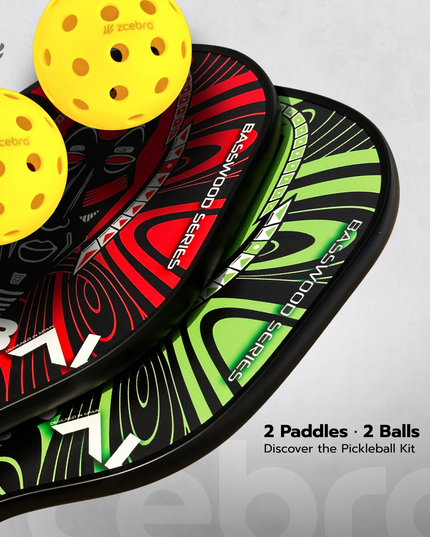 SET DE PICKLEBALL 2 PALAS 2 BOLAS