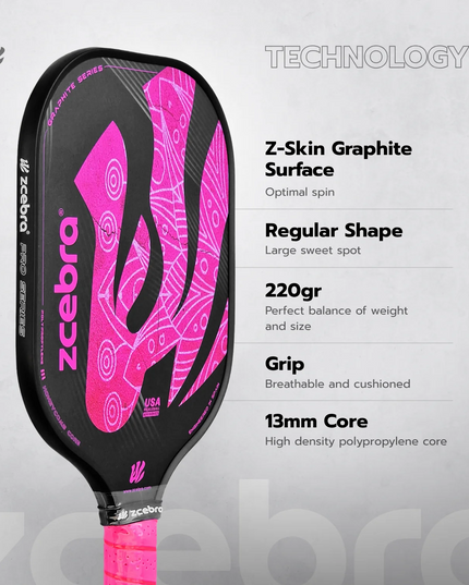 ZCEBRA GRAPHITE SERIES - Pink