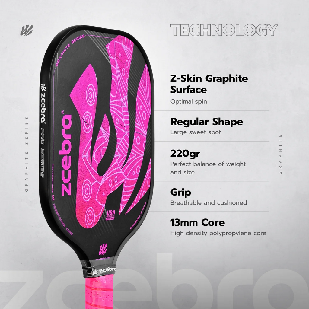 ZCEBRA GRAPHITE SERIES - Pink
