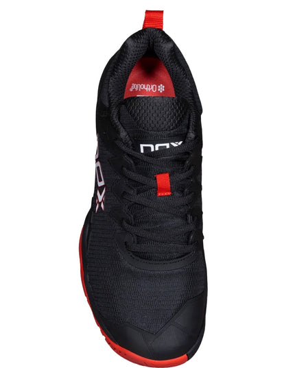 Zapatillas de Pickleball NOX LUX HEXA – Black/Molten Lava 2026