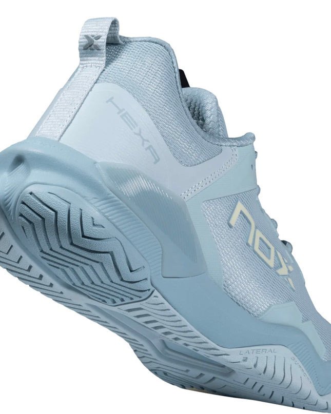 Zapatillas de Pickleball NOX LUX HEXA – Sky Blue/Grey Mist 2026