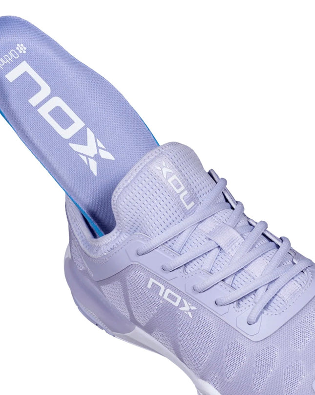 Zapatillas de Pickleball NOX LUX NERBO – Purple/White 2026