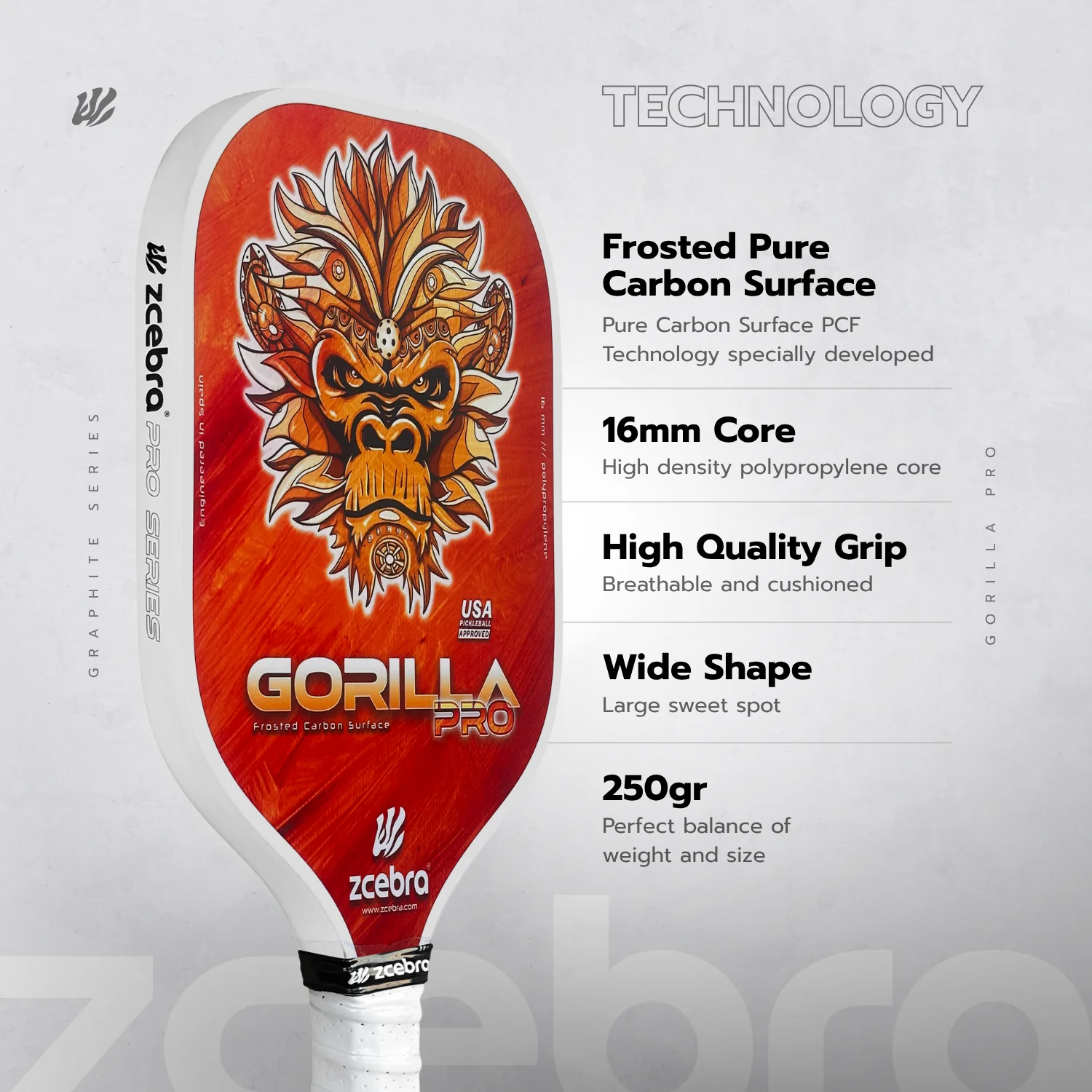 ZCEBRA GORILLA PRO SERIES - ORANGE