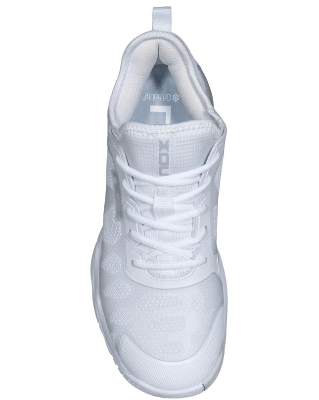 Zapatillas de Pickleball NOX LUX NERBO – White/Lunar Rock 2026