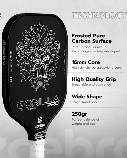 ZCEBRA GORILLA PRO - BLACK