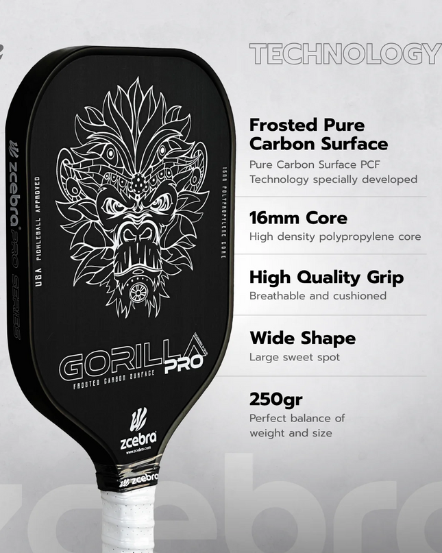 ZCEBRA GORILLA PRO - BLACK