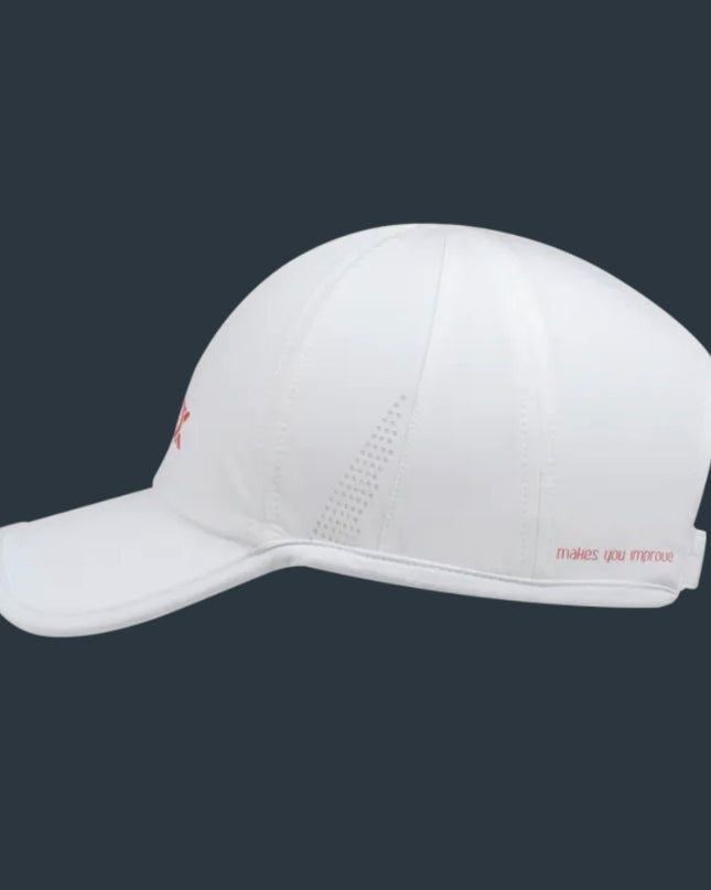 NOX Gorra Blanca/rojo