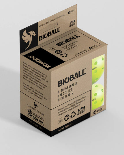 Pack de 4 Pelotas Pickleball Komodo Bioball K-40