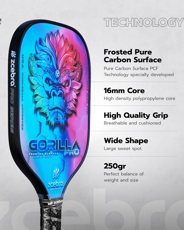 ZCEBRA GORILLA PRO SERIES - RAINBOW