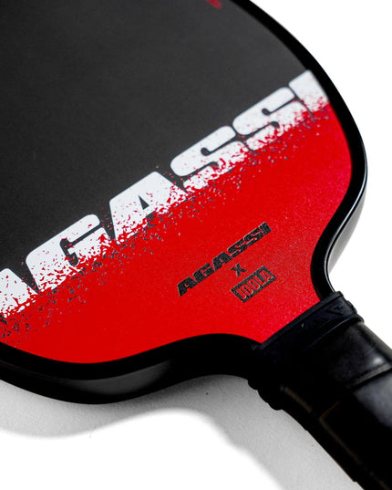 Pala de pickleball JOOLA Agassi Edge 16mm - detalle superficie