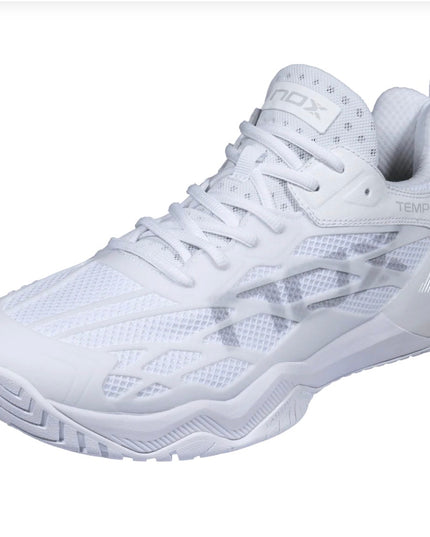 Zapatillas de Pickleball NOX LUX TEMPO – White/Violet Grey 2026