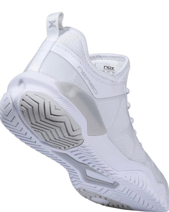 Zapatillas de Pickleball NOX LUX NERBO – White/Lunar Rock 2026