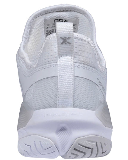 Zapatillas de Pickleball NOX LUX NERBO – White/Lunar Rock 2026