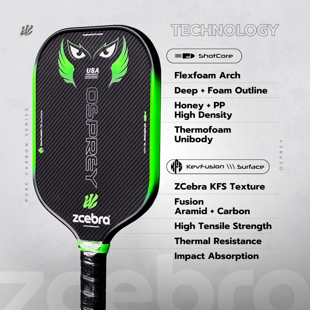 ZCEBRA Osprey ShotCore - Green