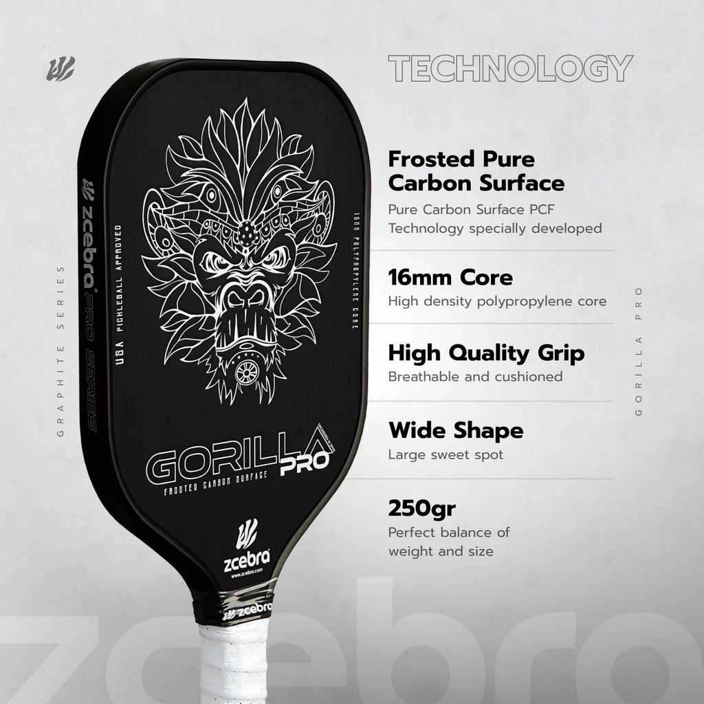 ZCEBRA GORILLA PRO - BLACK