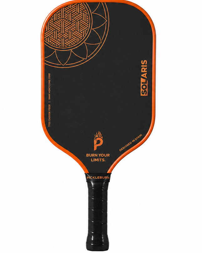Pack de iniciación pickleball Pickleburn Solaris Premium - detalle pala