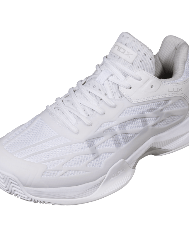 ZAPATILLAS DE PÁDEL AT10 LUX BLANCO/GRIS