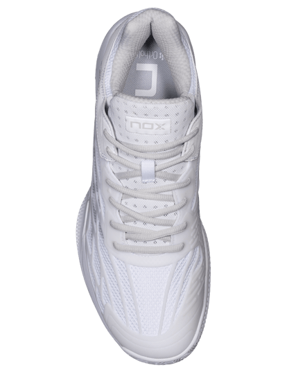 ZAPATILLAS DE PÁDEL AT10 LUX BLANCO/GRIS