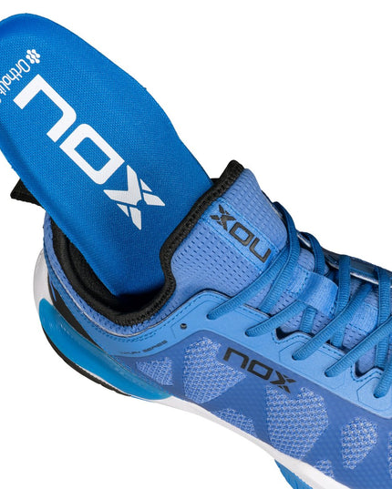 Zapatillas de pickleball NOX Lux Nerbo azul palacio - vista 6