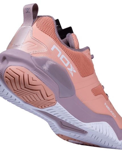 Zapatillas de pickleball NOX LUX NEXO muted clay/eldelberry - vista 8