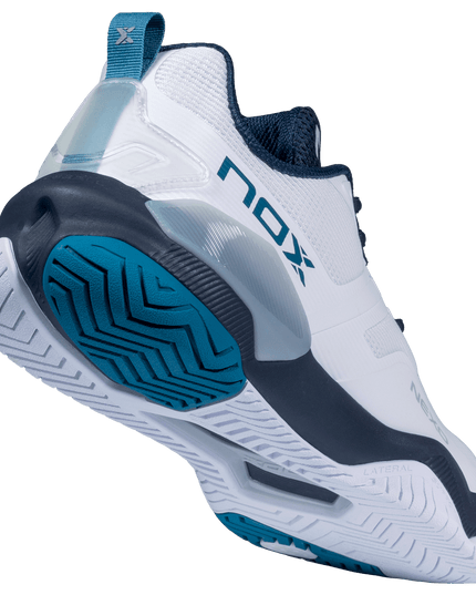 Zapatillas de pickleball NOX LUX NEXO blanco/ink blue - vista 8