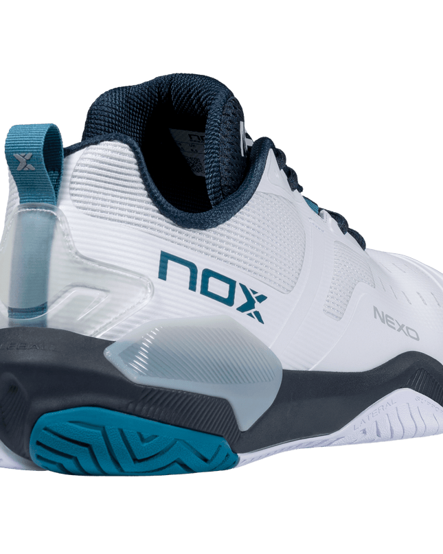 Zapatillas de pickleball NOX LUX NEXO blanco/ink blue - vista 6