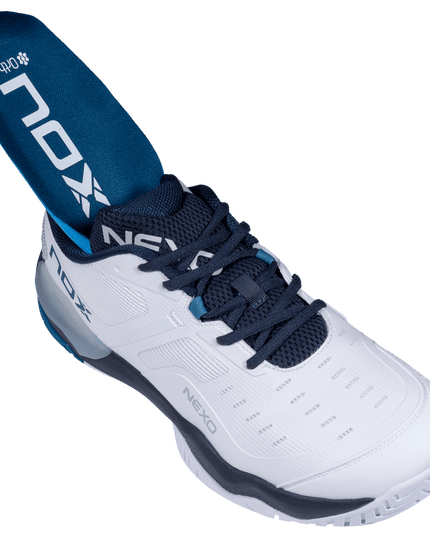 Zapatillas de pickleball NOX LUX NEXO blanco/ink blue - vista 13